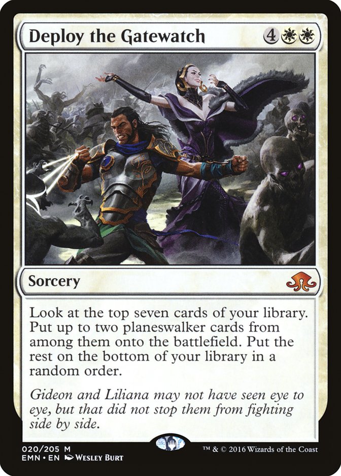 Deploy the Gatewatch emn 20