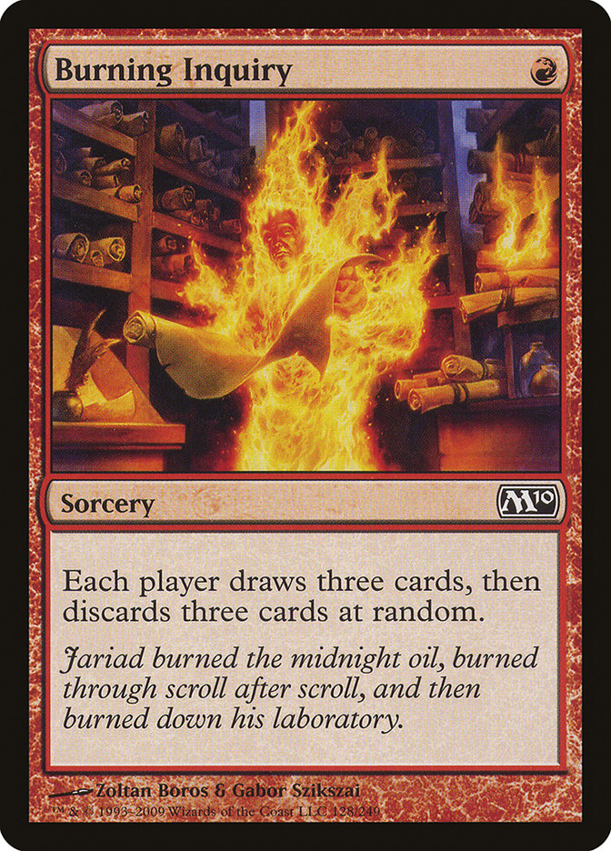 Burning Inquiry m10 128