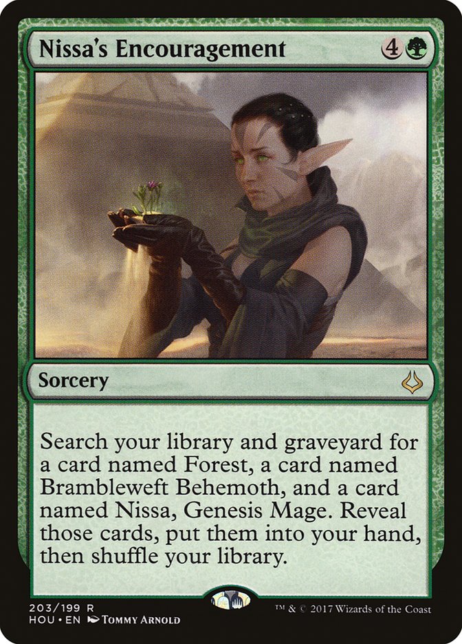 Nissa's Encouragement hou 203