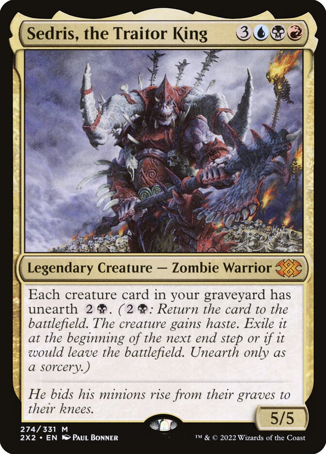 Sedris, the Traitor King 2x2 274