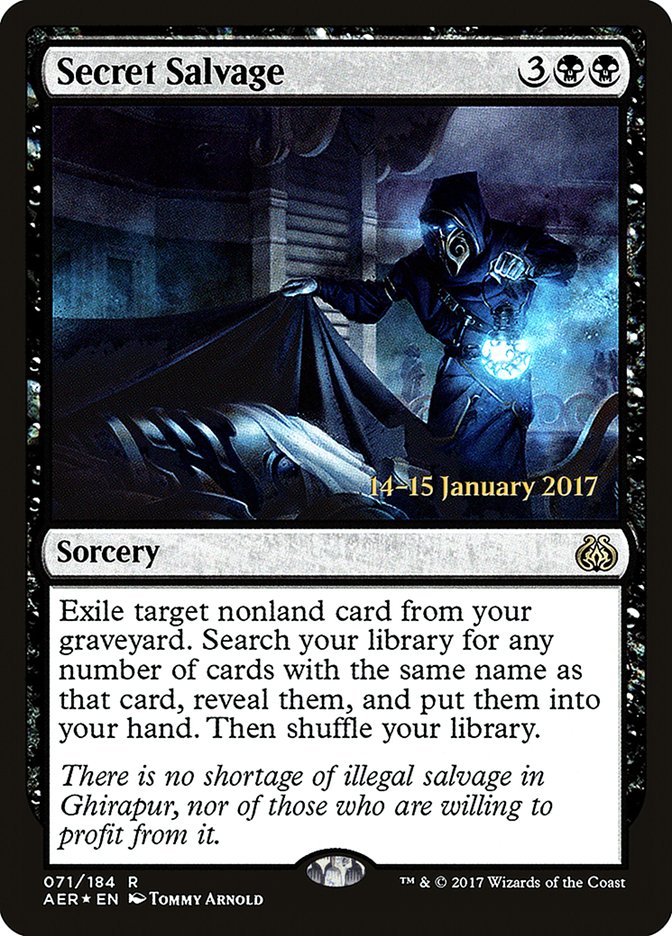 Secret Salvage paer 71s