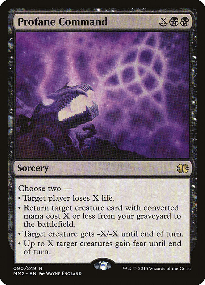 Profane Command mm2 90