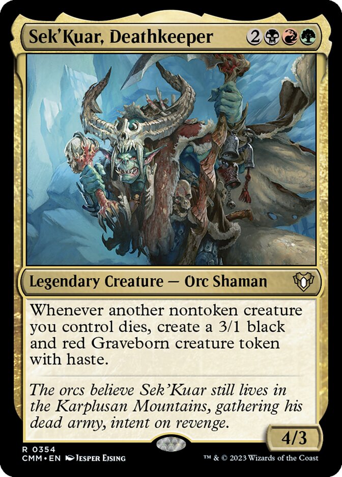 Sek'Kuar, Deathkeeper cmm 354