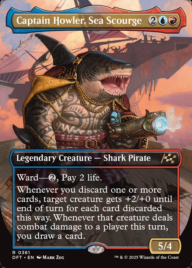 Captain Howler, Sea Scourge dft 361