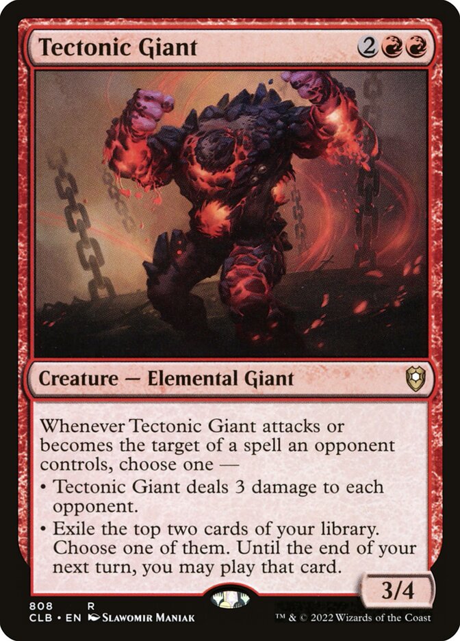 Tectonic Giant clb 808