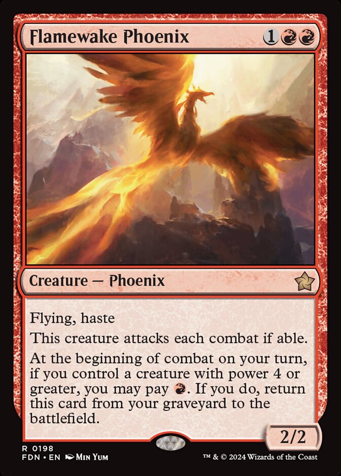 Flamewake Phoenix fdn 198