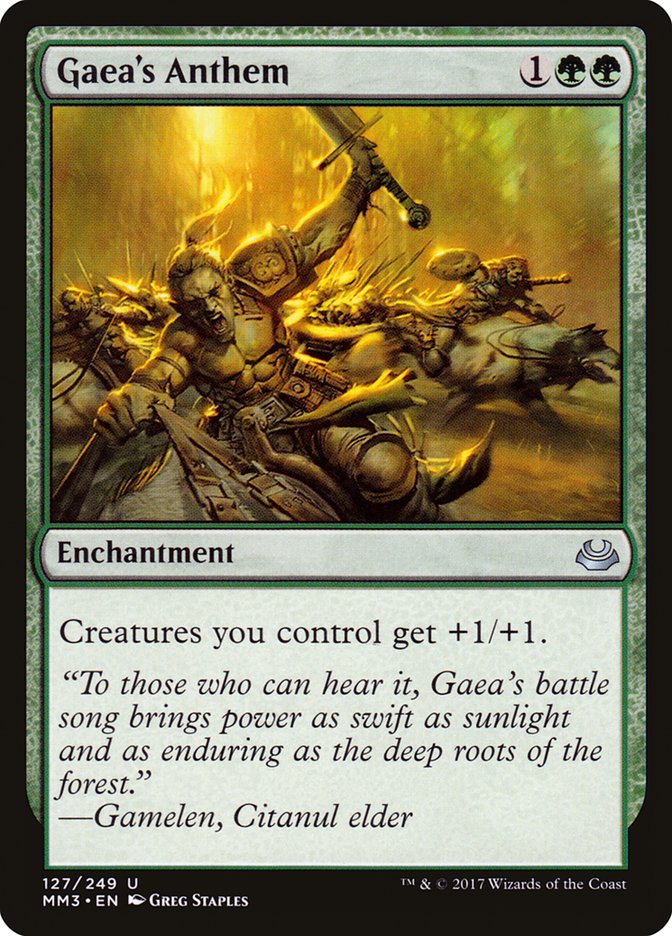 Gaea's Anthem – Moon MTG