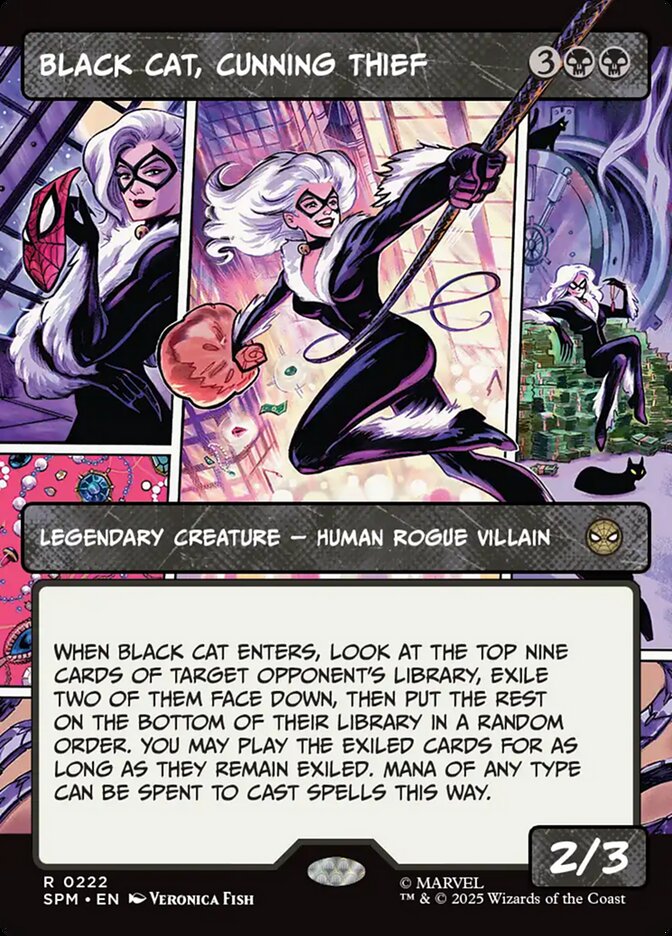 Black Cat, Cunning Thief spm 222