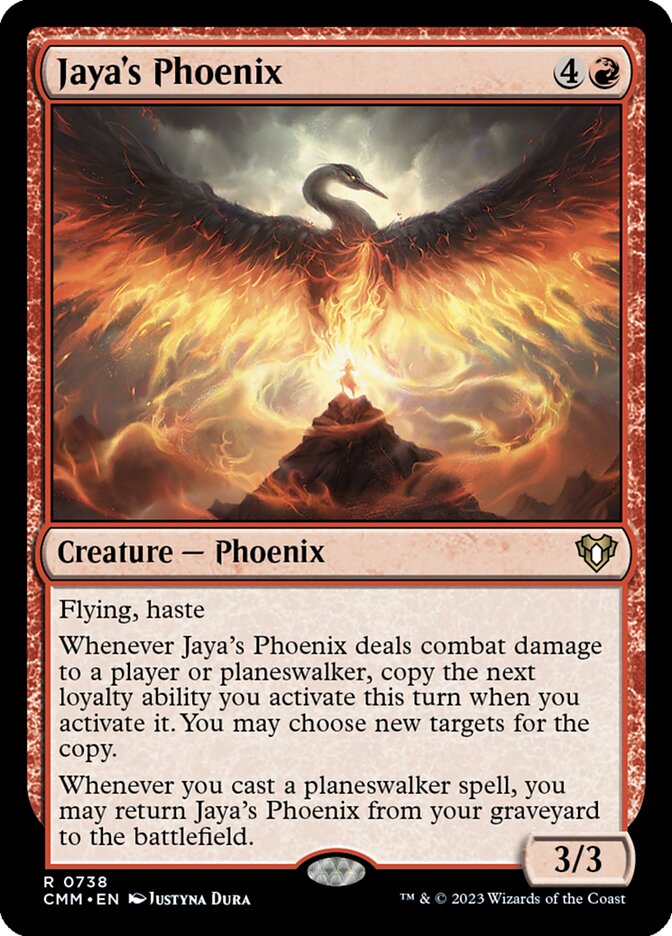 Jaya's Phoenix cmm 738