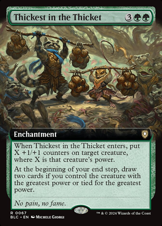Thickest in the Thicket blc 67