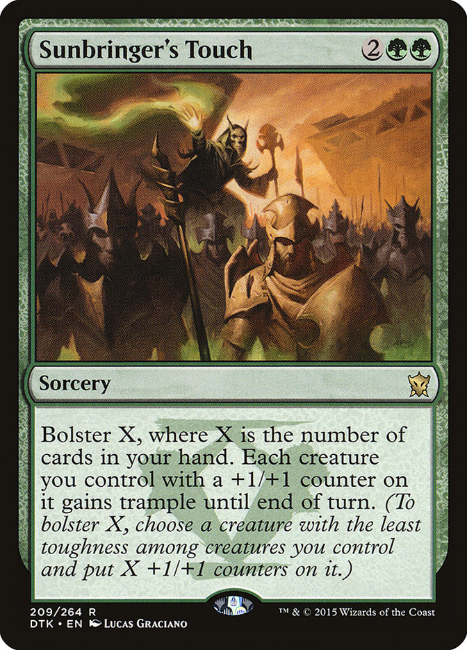 Sunbringer's Touch dtk 209