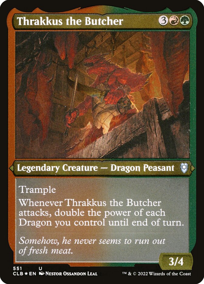 Thrakkus the Butcher clb 551