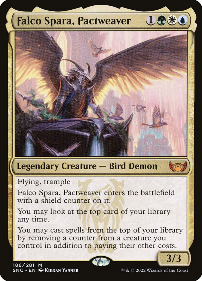 Falco Spara, Pactweaver snc 186
