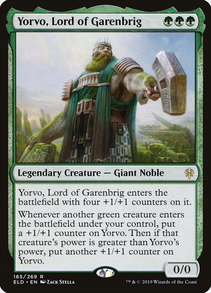 Yorvo, Lord of Garenbrig eld 185