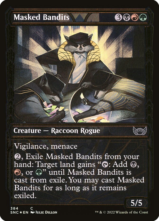 Masked Bandits snc 384