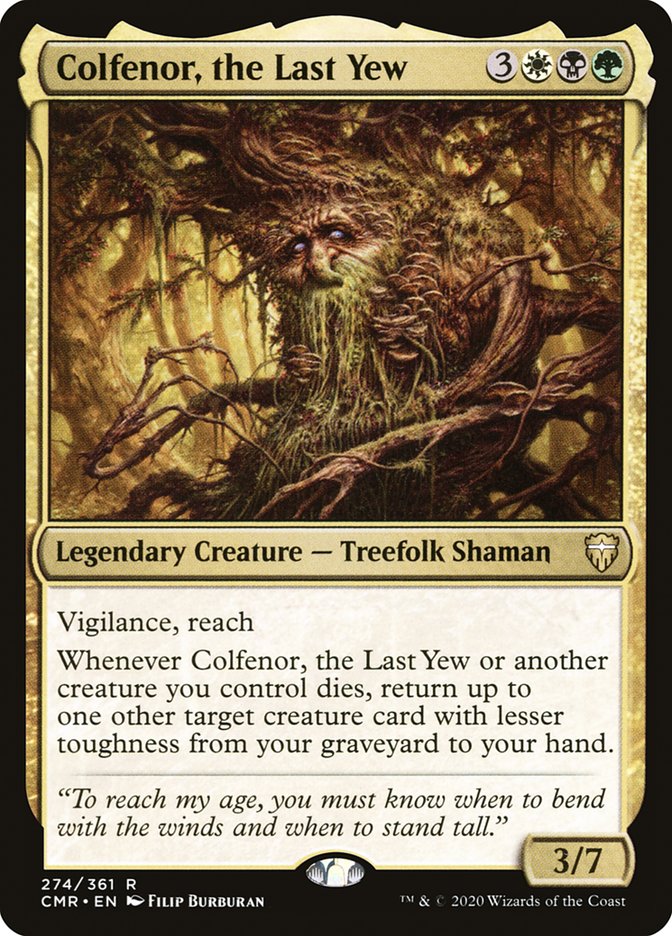 Colfenor, the Last Yew cmr 274
