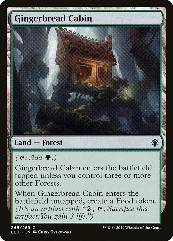 Gingerbread Cabin eld 245