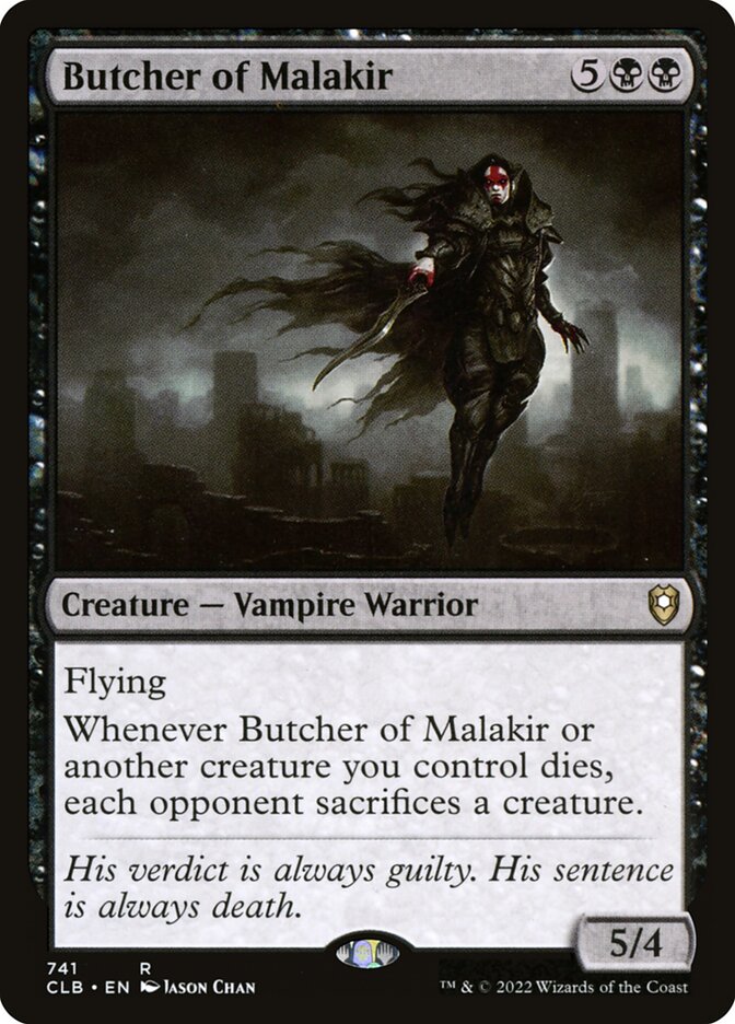 Butcher of Malakir clb 741