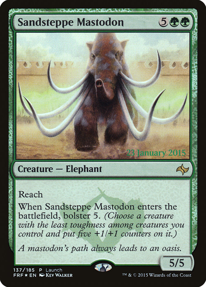 Sandsteppe Mastodon pfrf 137