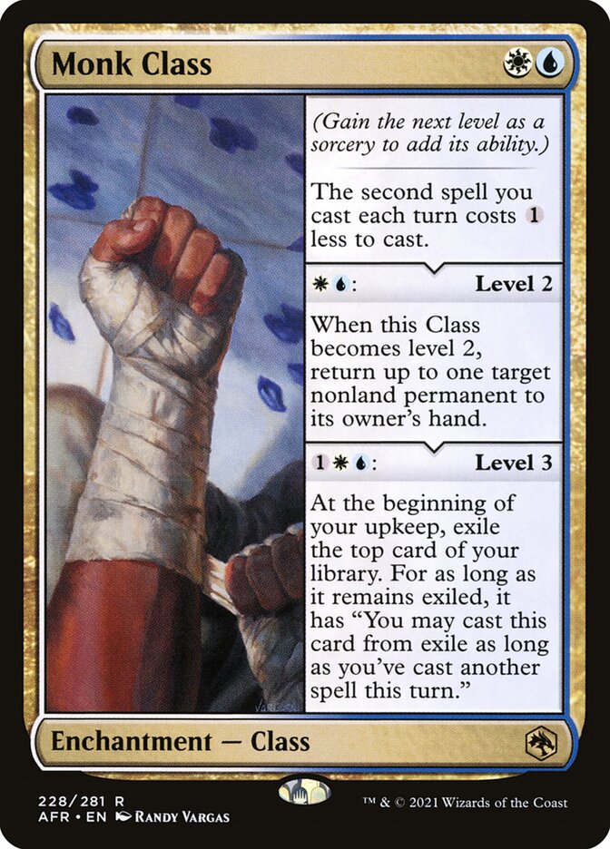 Monk Class afr 228