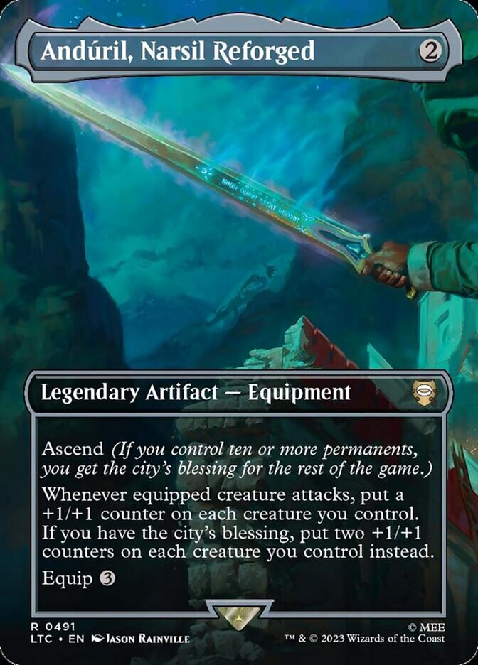 Andúril, Narsil Reforged ltc 491