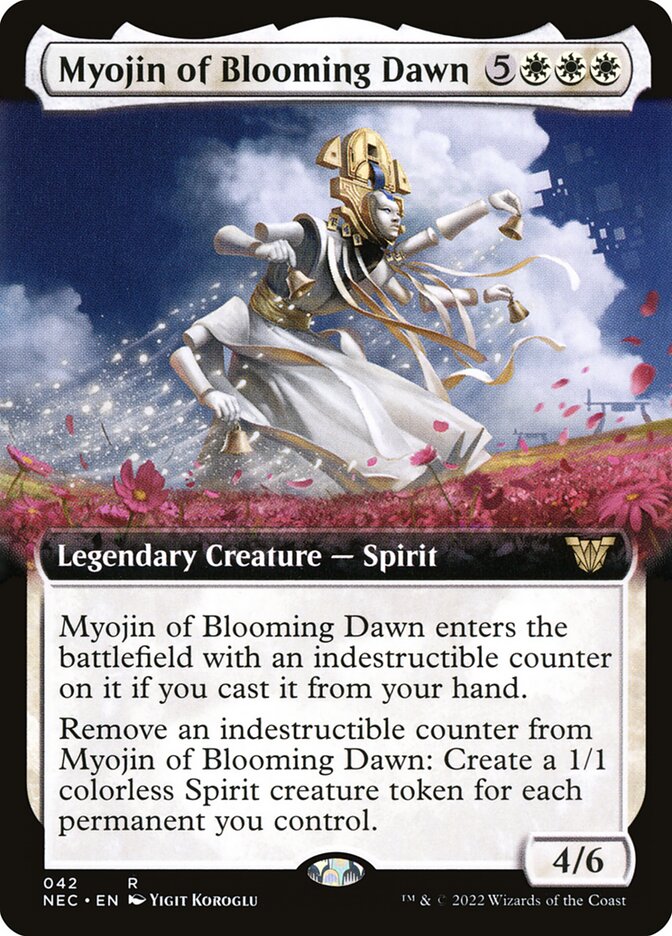 Myojin of Blooming Dawn nec 42