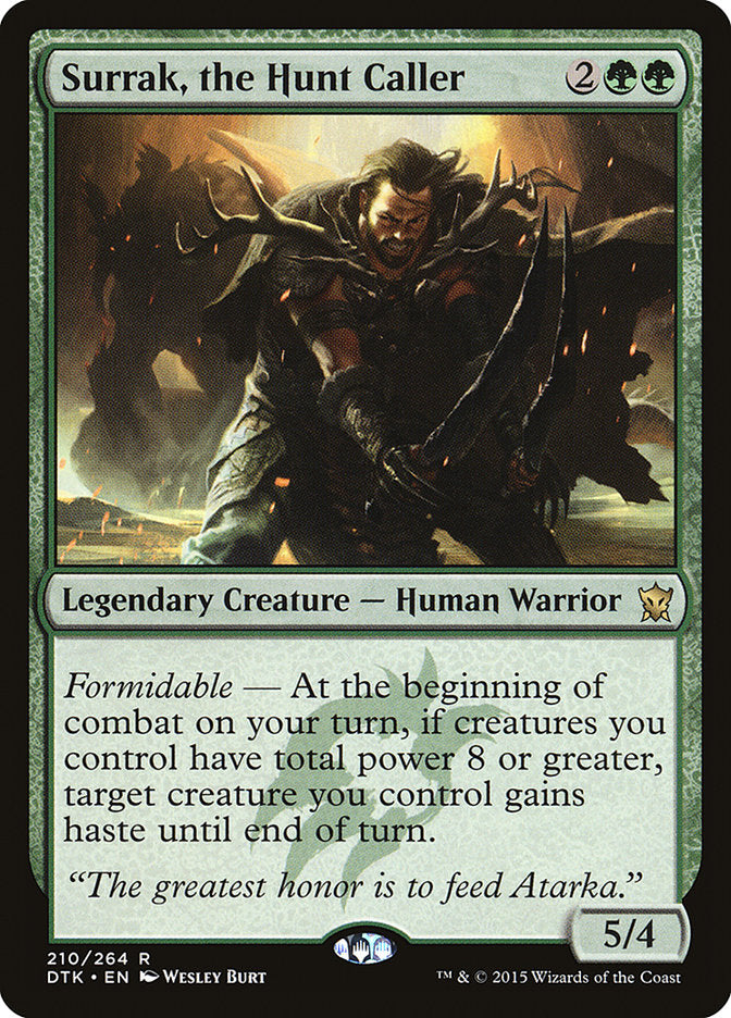 Surrak, the Hunt Caller dtk 210
