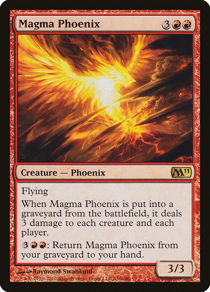 Magma Phoenix  Moon MTG