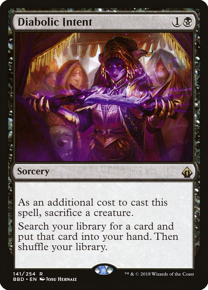 Diabolic Intent bbd 141