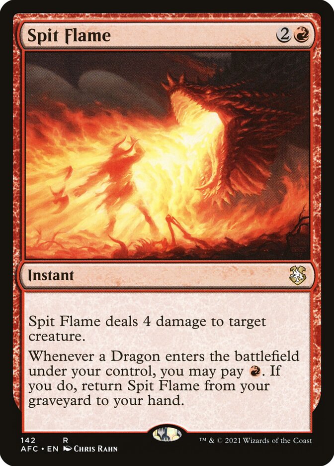 Spit Flame afc 142