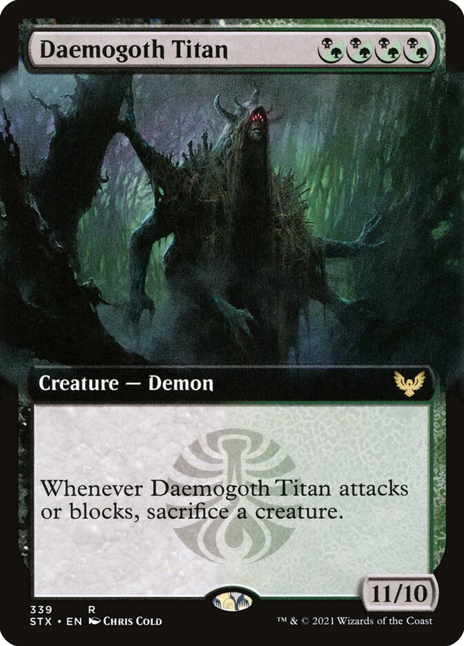 Daemogoth Titan stx 339