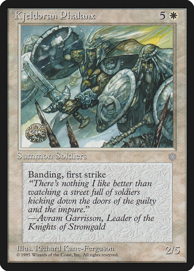 Kjeldoran Phalanx ice 37