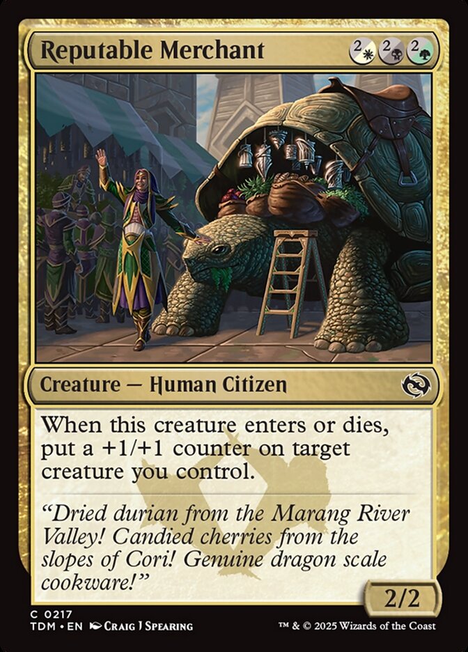 Reputable Merchant tdm 217