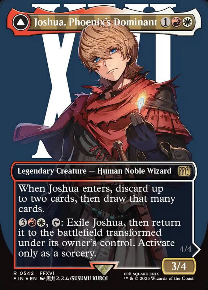 Joshua, Phoenix's Dominant // Phoenix, Warden of Fire fin 542