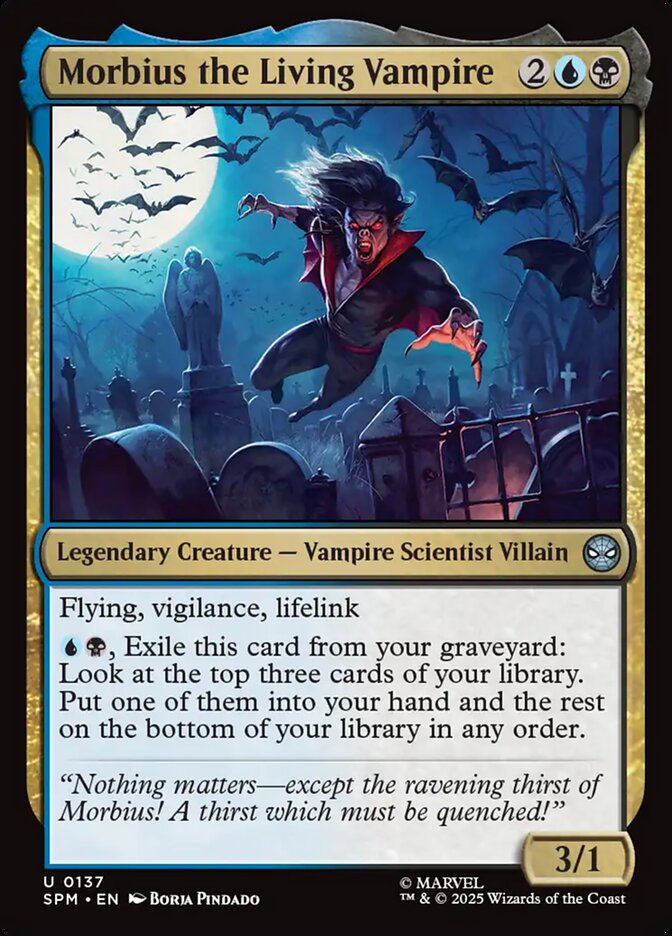 Morbius the Living Vampire spm 137