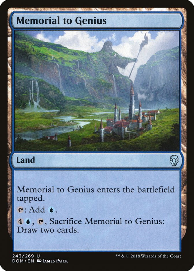 Memorial to Genius dom 243