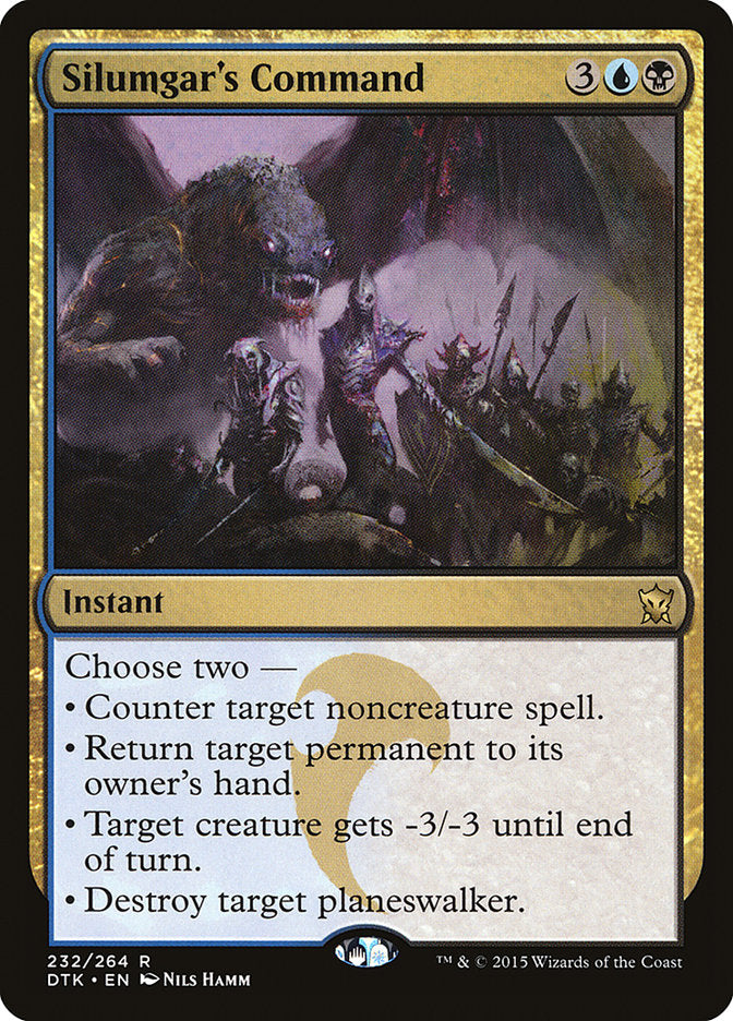 Silumgar's Command dtk 232