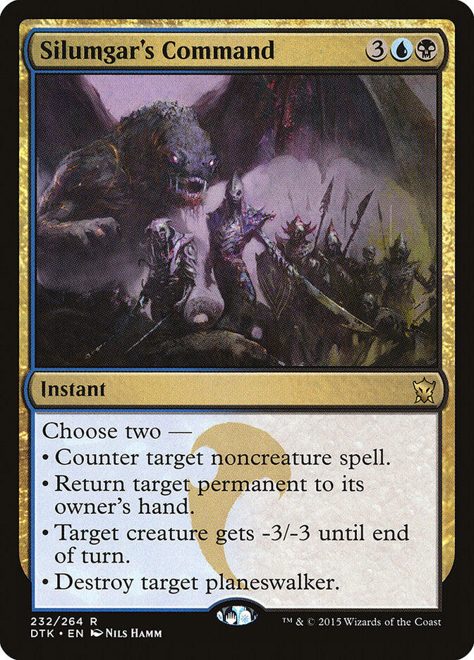 Silumgar's Command dtk 232