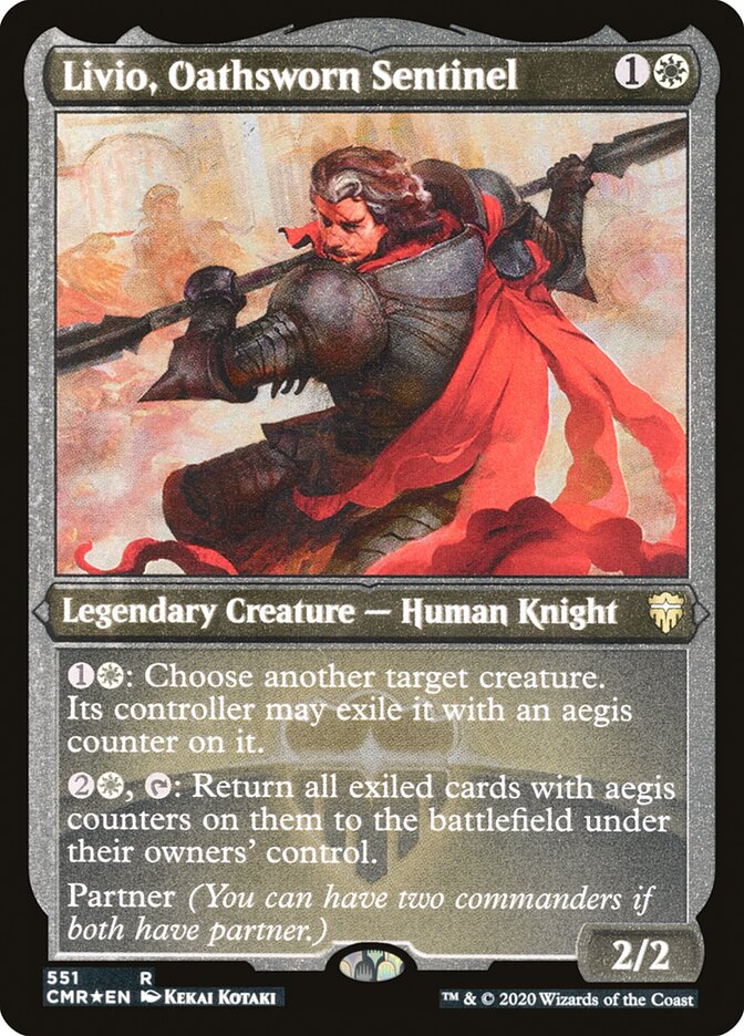 Livio, Oathsworn Sentinel cmr 551