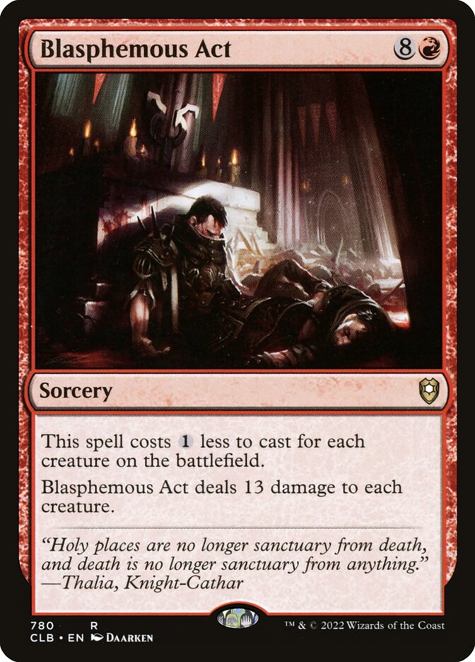 Blasphemous Act clb 780