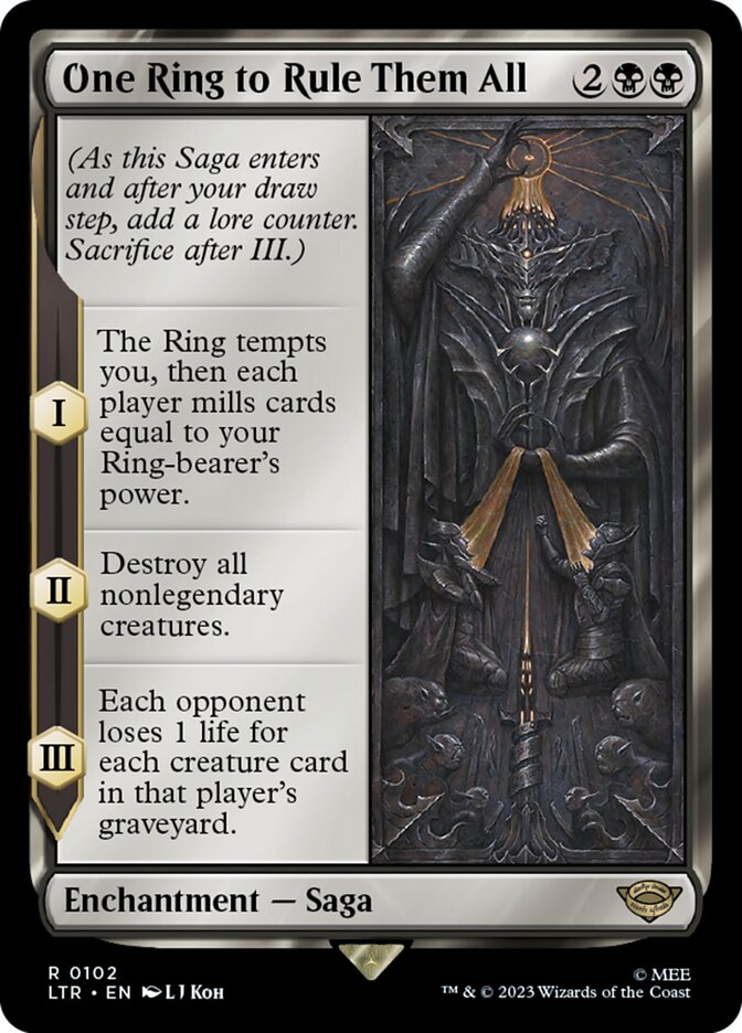 One Ring to Rule Them All ltr 102