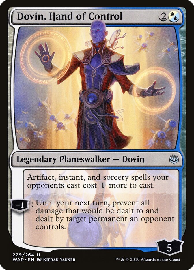 Dovin, Hand of Control war 229