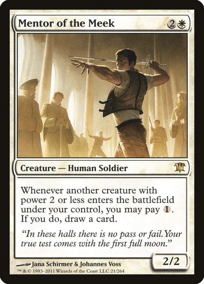Mentor of the Meek - MTG Single Card | Moon MTG Mentor of the Meek - MTG Single Card | Moon MTG