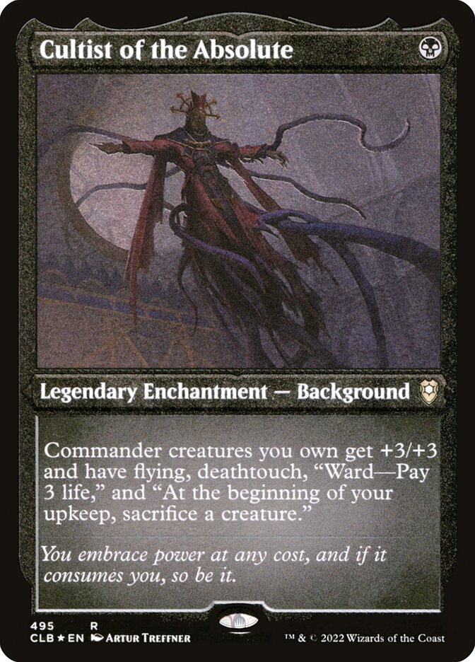 Cultist of the Absolute clb 495