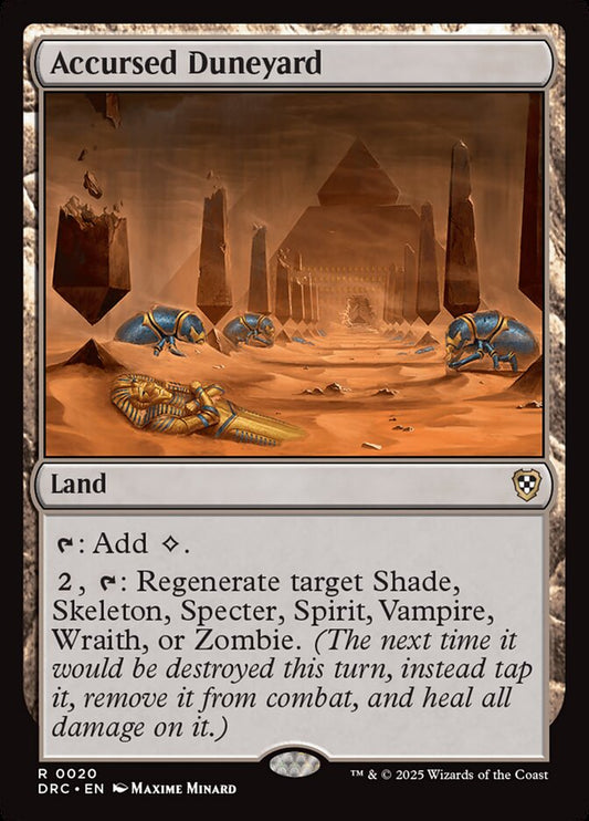 Accursed Duneyard drc 20