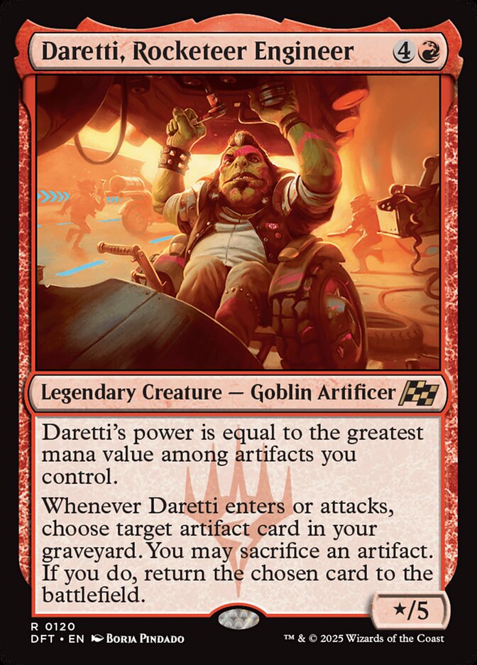 Daretti, Rocketeer Engineer dft 120