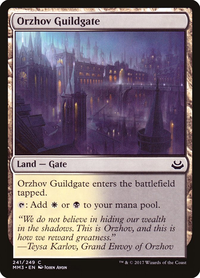 Orzhov Guildgate mm3 241