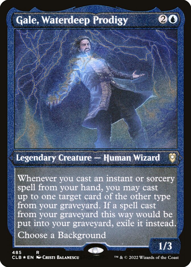 Gale, Waterdeep Prodigy - MTG Single Card