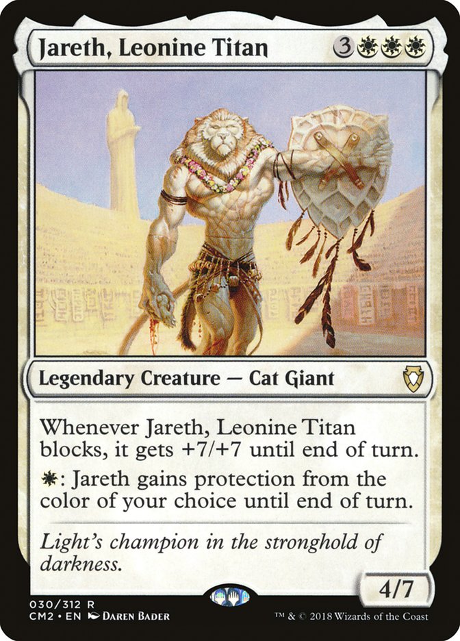 Jareth, Leonine Titan cm2 30