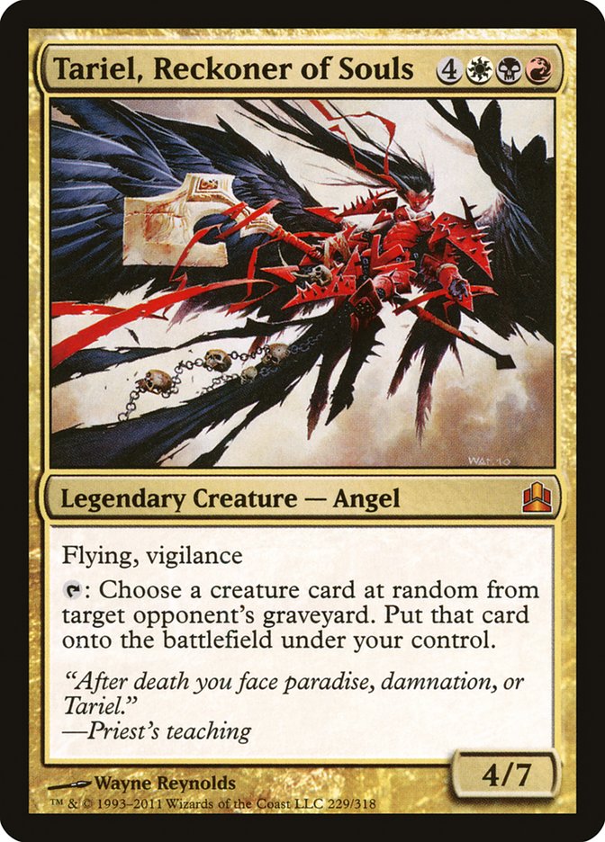 Tariel, Reckoner of Souls cmd 229